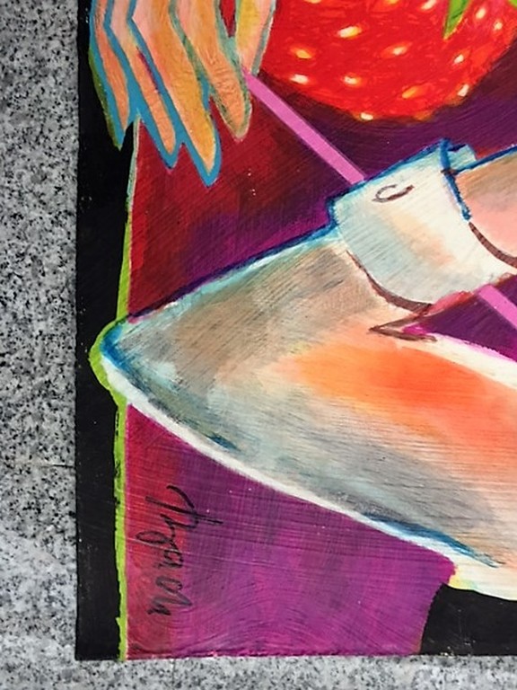 Originele Zeefdruk EA Elvira Bach. kopen? Bied vanaf 395!