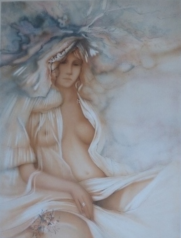 Alain Renoux, litho: Hiver, handgesigneerd en genummerd kopen? Bied vanaf 75!