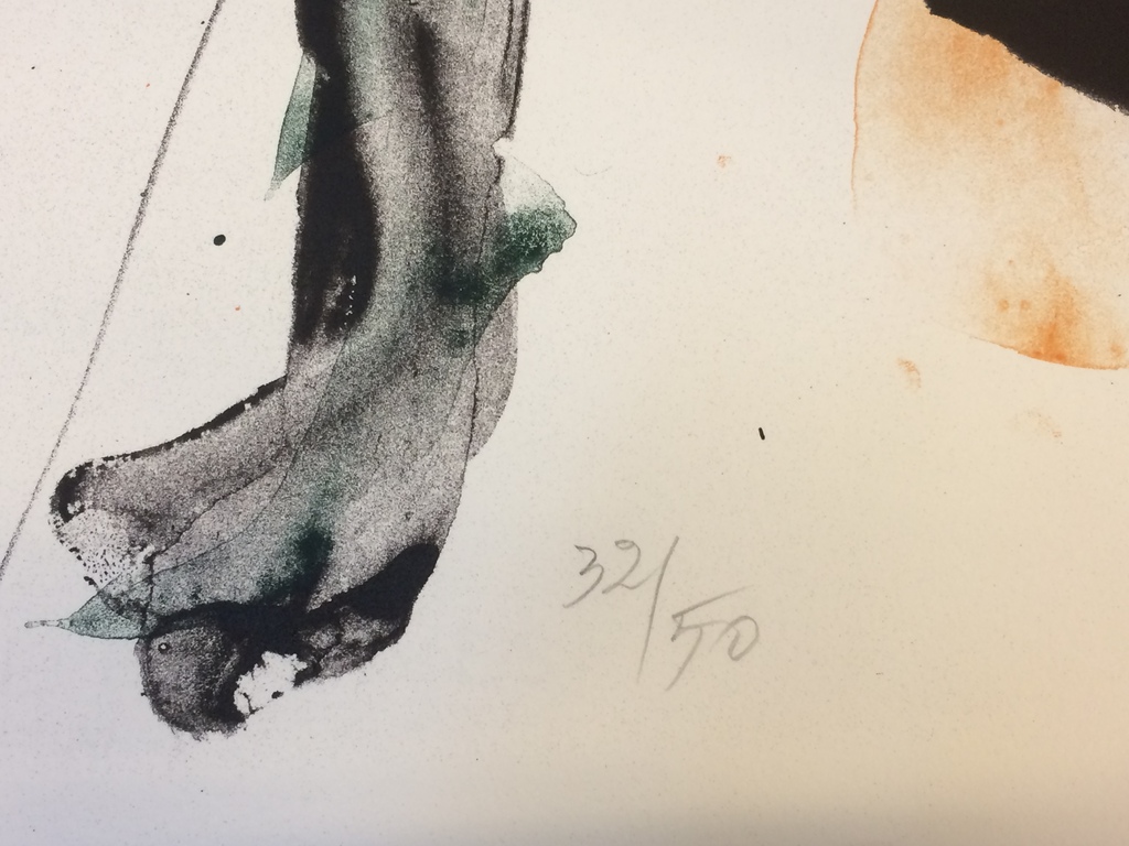 Ger Lataster, De drie gratien, zeer grote lithografie ( 80 x 120 cm) 32/50 kopen? Bied vanaf 200!