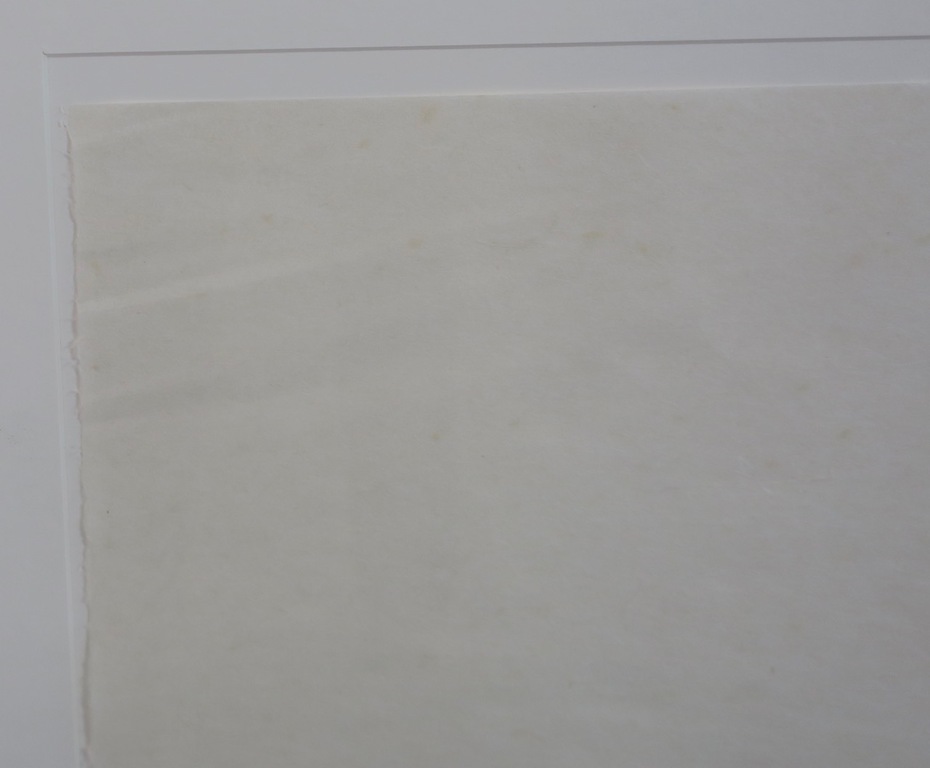 Cees Andriessen: Lino op Rijstpapier, Z.T. - Ingelijst kopen? Bied vanaf 20!