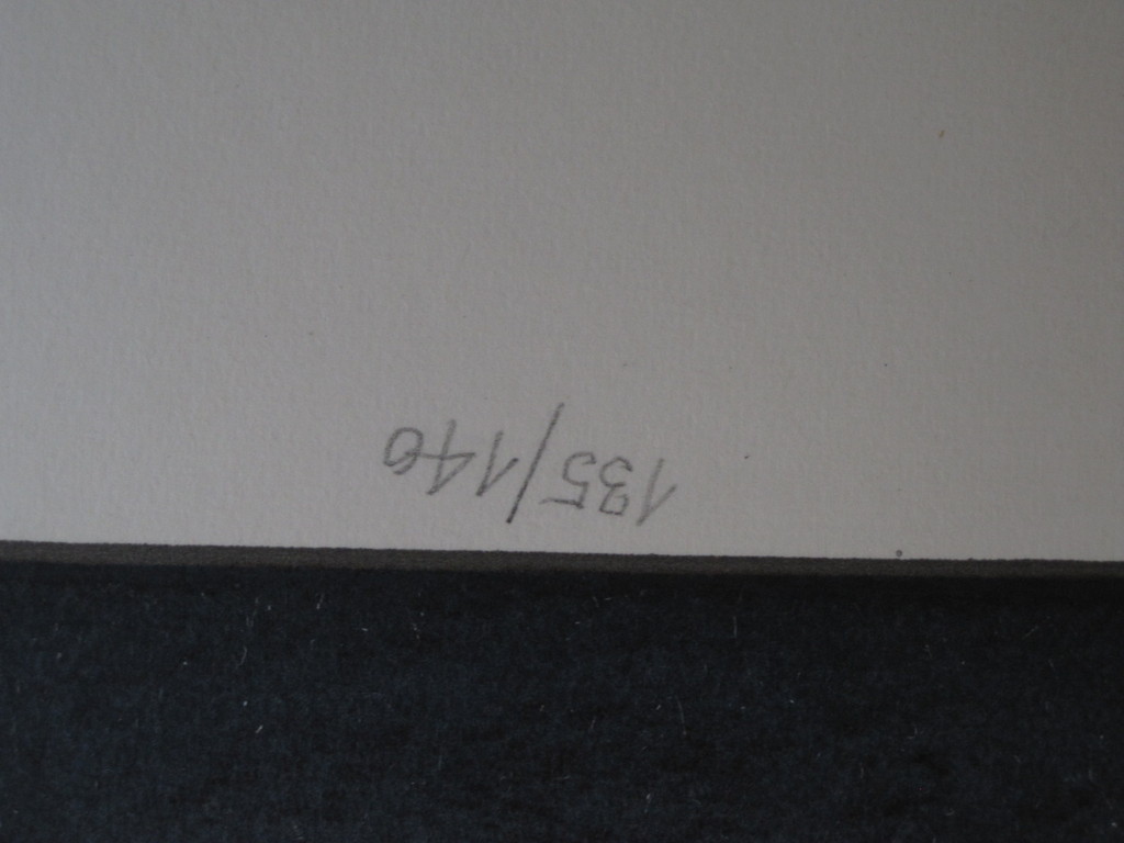 Fraai gesign. Litho van Tsjechisch surrealist Josef Liesler 1912-2005  kopen? Bied vanaf 1!