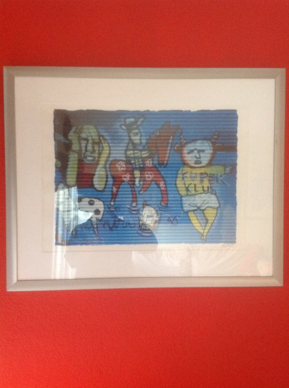 Herman Brood Zeefdruk Horse verkocht voor € 100!