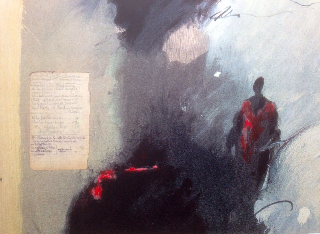Denis jully, zeefdruk   Paysage kopen? Bied vanaf 1!