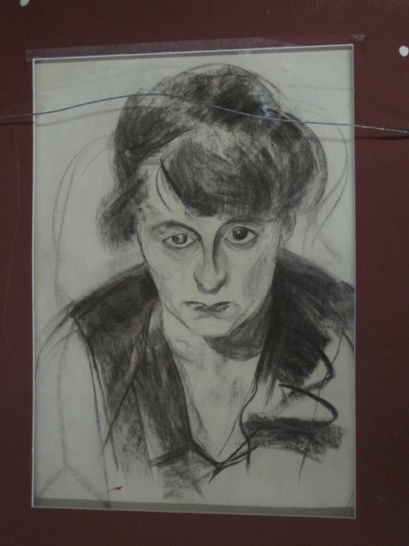 Carel Willink vroege (1919) Abstracte Compositie en figuratief portret (moeder)  kopen? Bied vanaf 1!