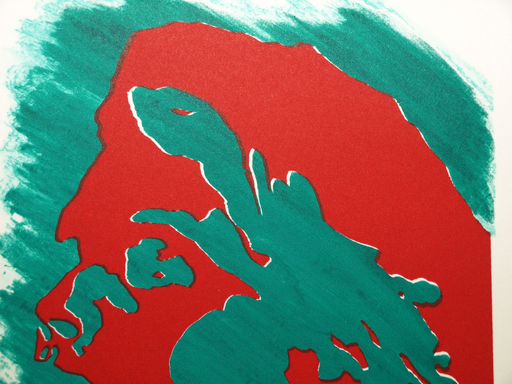Marjan Davids – Zeefdruk – Kunstacademie MINERVA Groningen – 1994 kopen? Bied vanaf 1!