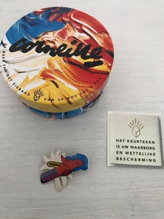Design zilveren broche van Corneille kopen? Bied vanaf 35!