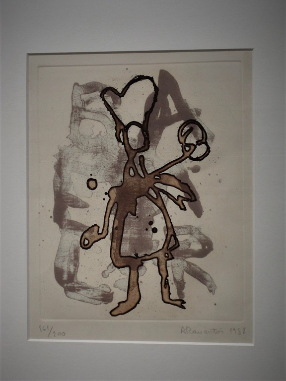 Fraaie handgekleurde Diepdruk Litho A. Raventos 1988 "Pizzabakker"   kopen? Bied vanaf 1!