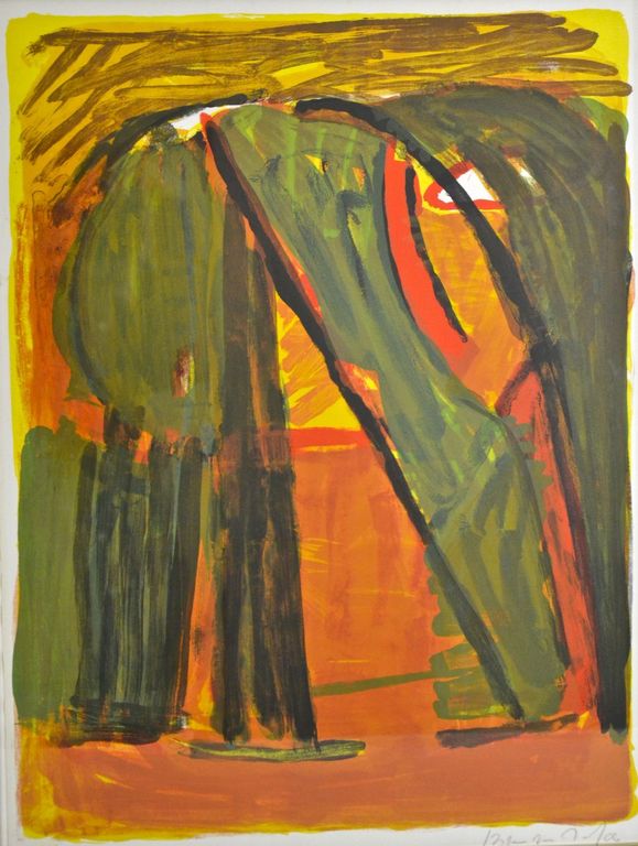 Bram van Velde: Litho. Foret MP61 verkocht voor € 350!