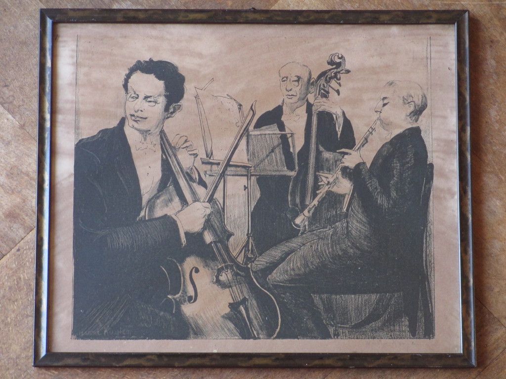Harrie Kuyten, Café Concert, Litho 1921 kopen? Bied vanaf 75!