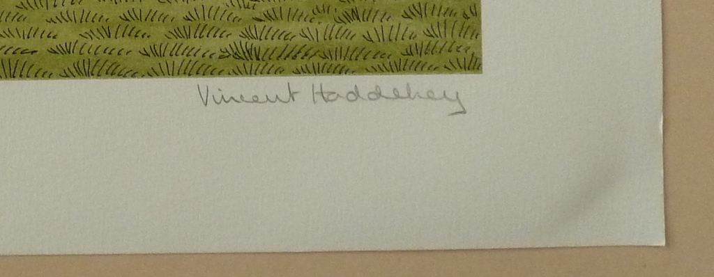Vincent Haddesley. -Avant le Départ- Litho. Handgesigneerd. 1985. kopen? Bied vanaf 59!