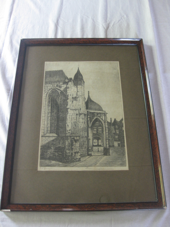 Marius Janssen - ets kerkportaal Nijmegen kopen? Bied vanaf 45!