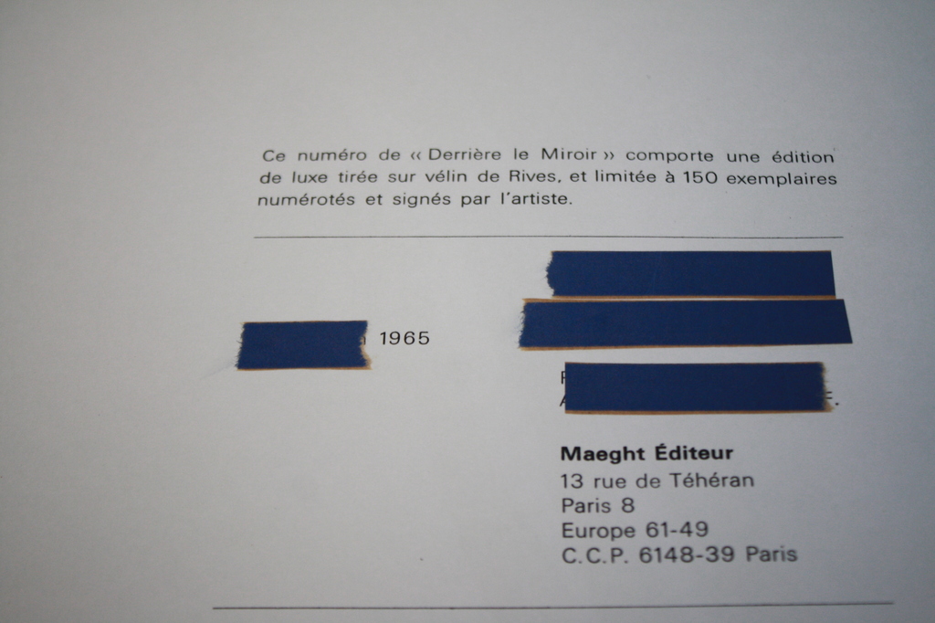 abstract - TAL COAT  - GALLERY MAEGHT PARIJS kopen? Bied vanaf 99!