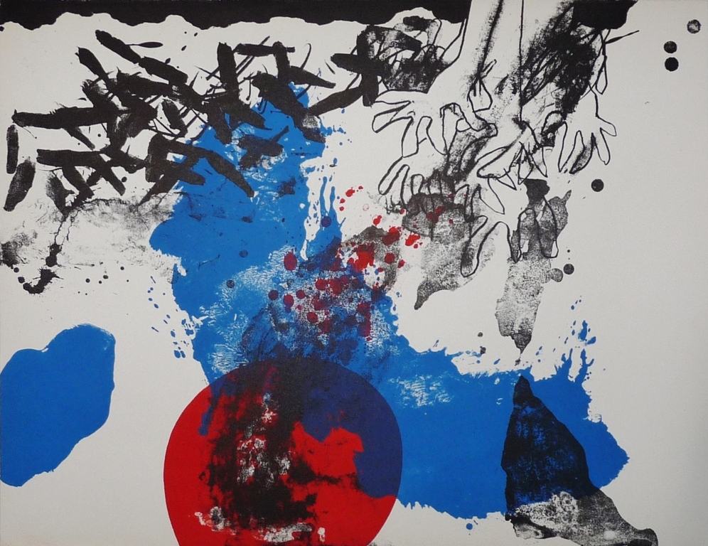 Jef Diederen, Litho, De Val, 1965 kopen? Bied vanaf 65!