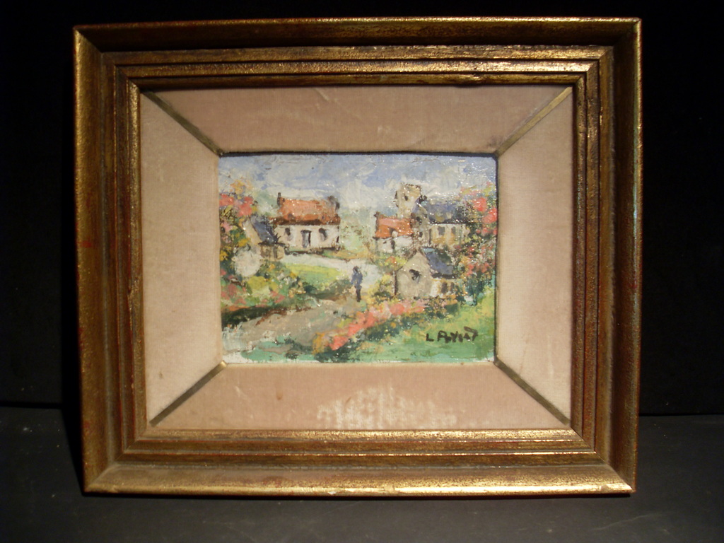 Engels landschap, olieverf, onleesbaar signatuur kopen? Bied vanaf 50!