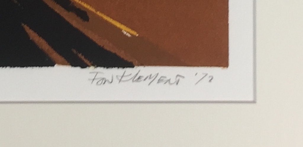 Fon Klement - Fon Klement, boardsnede, 'Conception', oplage slechts 24 stuks! kopen? Bied vanaf 99!