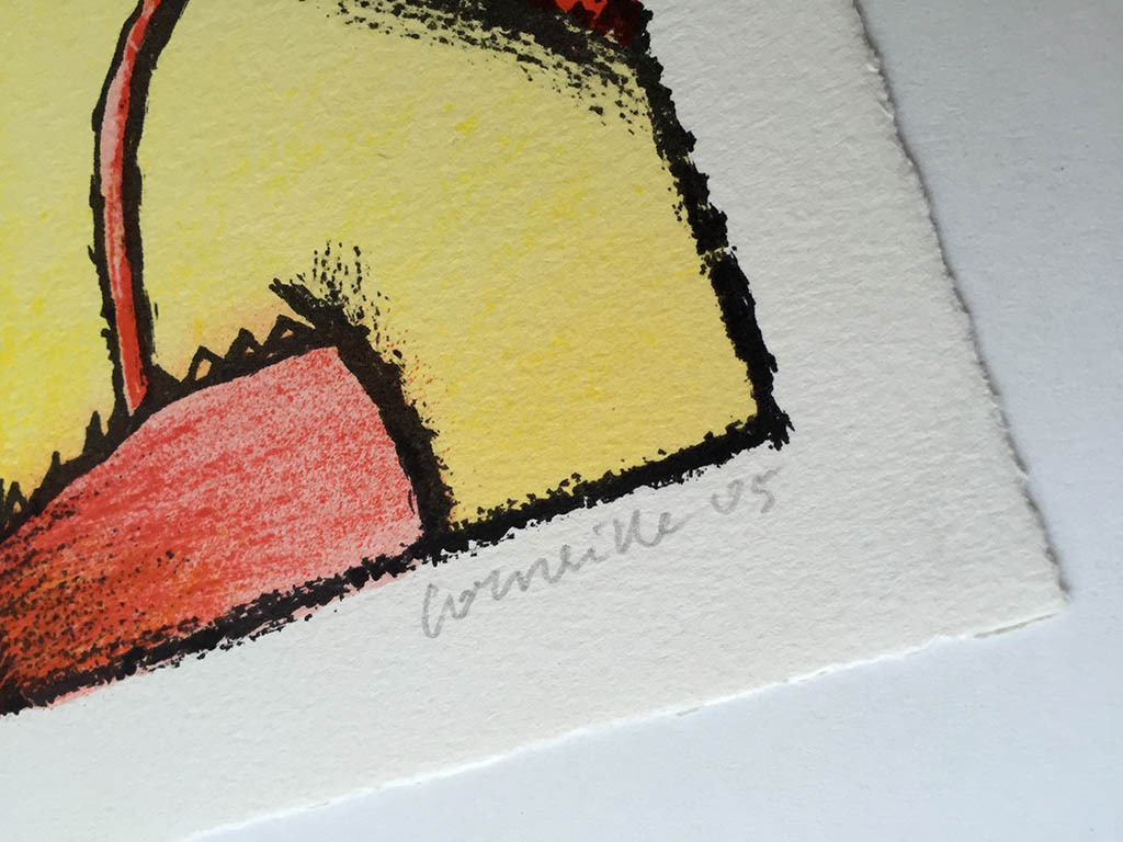 Corneille, ‘Femme avec deux oiseaux’, handgesigneerde lithografie, 2005 kopen? Bied vanaf 225!