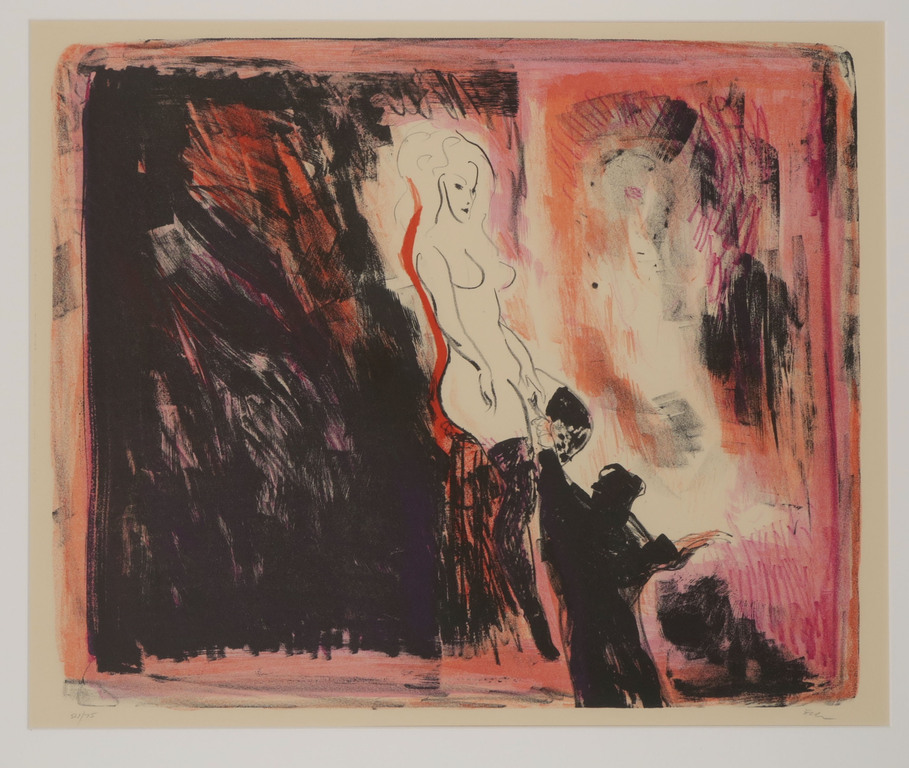 Luis Filcer: Litho, Schilder en zijn model I - Ineglijst kopen? Bied vanaf 35!