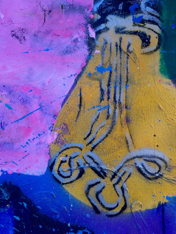 Espen Hagen: acryl op doek, Another Composition with holes  kopen? Bied vanaf 185!