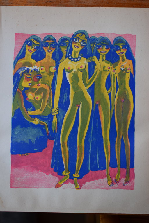 Kees van Dongen - Houtgravure - Les Voiles Blues kopen? Bied vanaf 35!