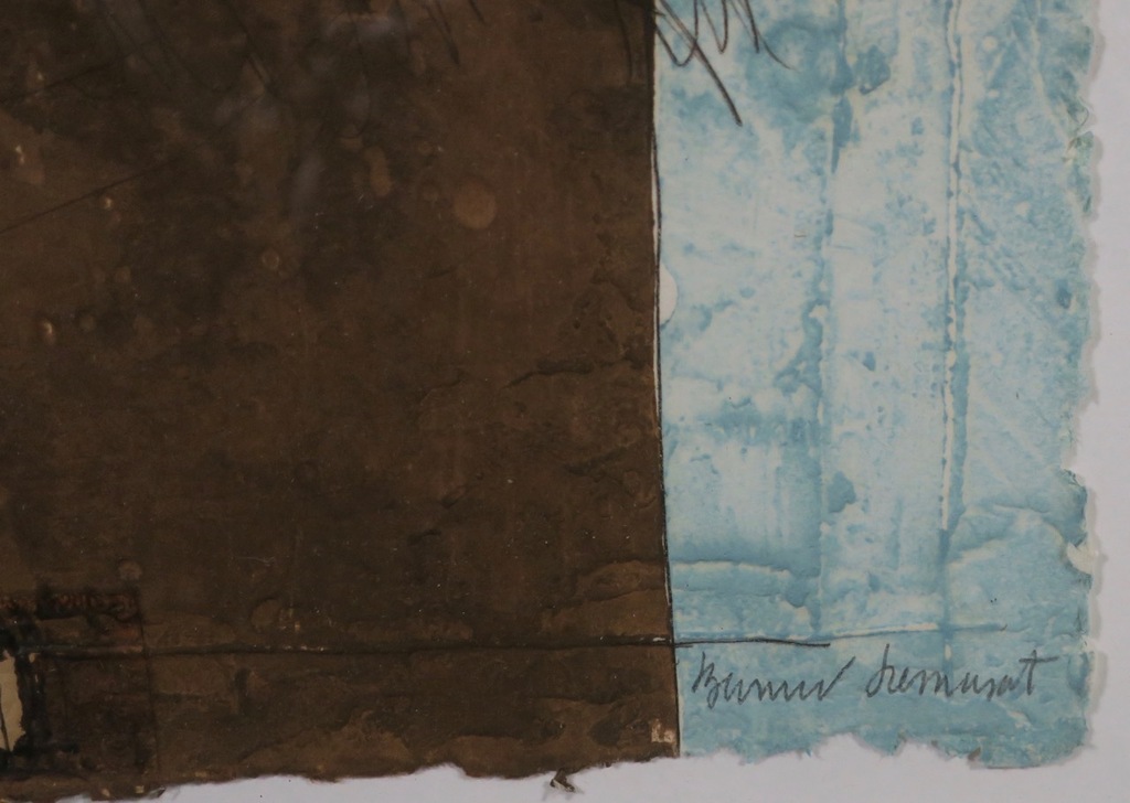 Bernard Remusat: Carborundum, Dadoub - Ingelijst kopen? Bied vanaf 50!