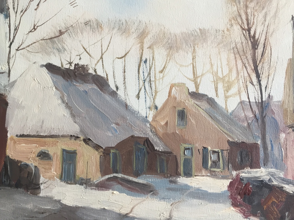 Jan Kelderman winter in Laren kopen? Bied vanaf 75!