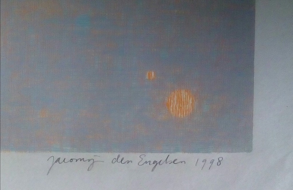 Jacomijn den Engelsen: houtsnede, Man en kind kopen? Bied vanaf 55!