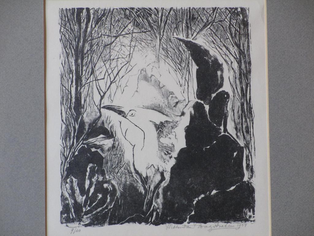 Maria van Hoogstraten - Maisie van Hoogstraten, Reiger, Litho kopen? Bied vanaf 1!