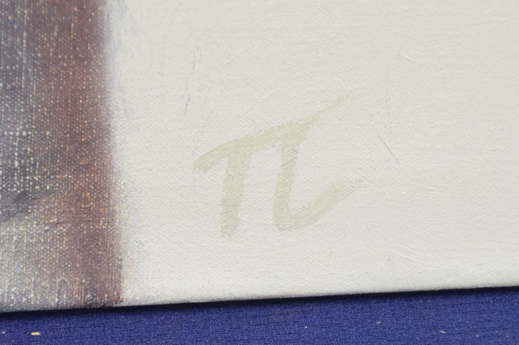 Tonny Lansdaal - Olieverfschilderij - Kleurencompositie 7 kopen? Bied vanaf 15!