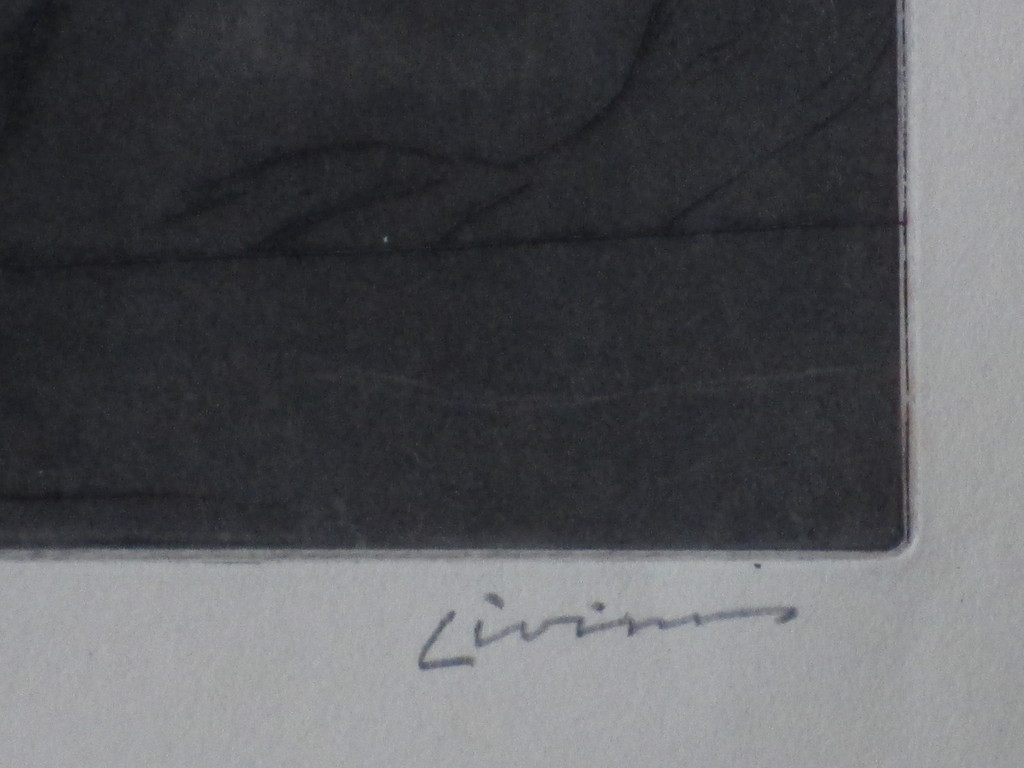 Livinus van de Bundt, Achter het Raam, Naaldgravure kopen? Bied vanaf 30!