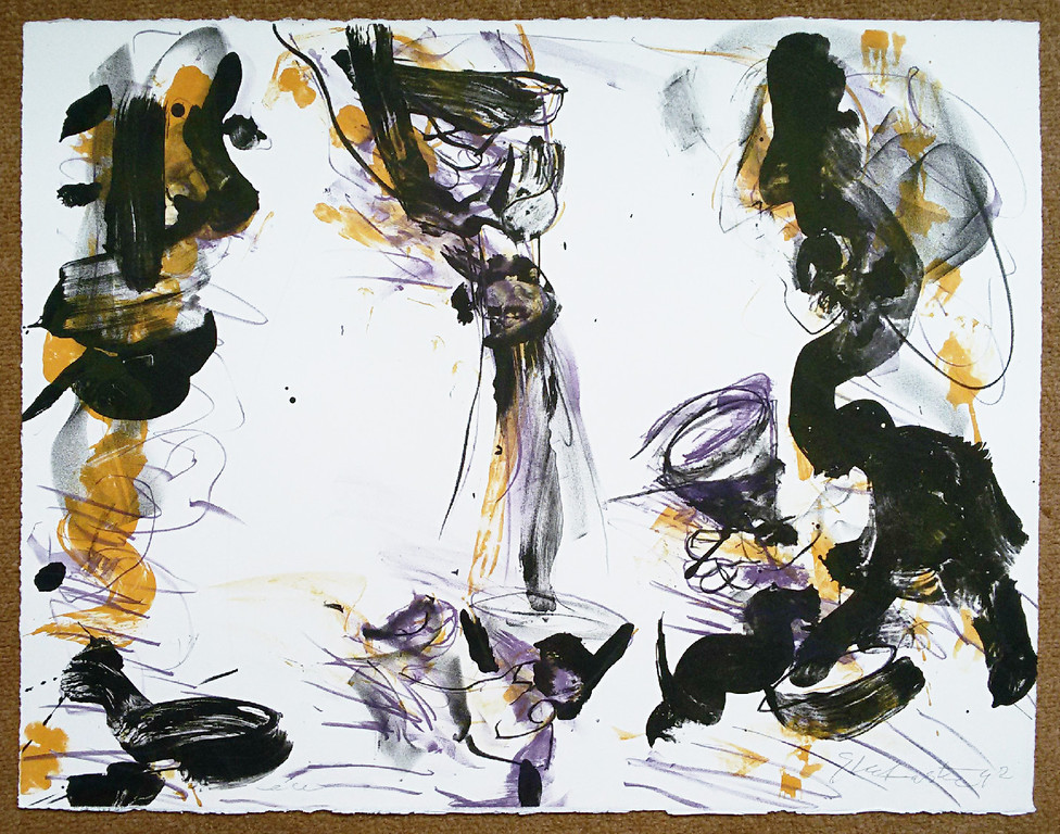 Ger Lataster - Abstracte compositie, litho kopen? Bied vanaf 1!