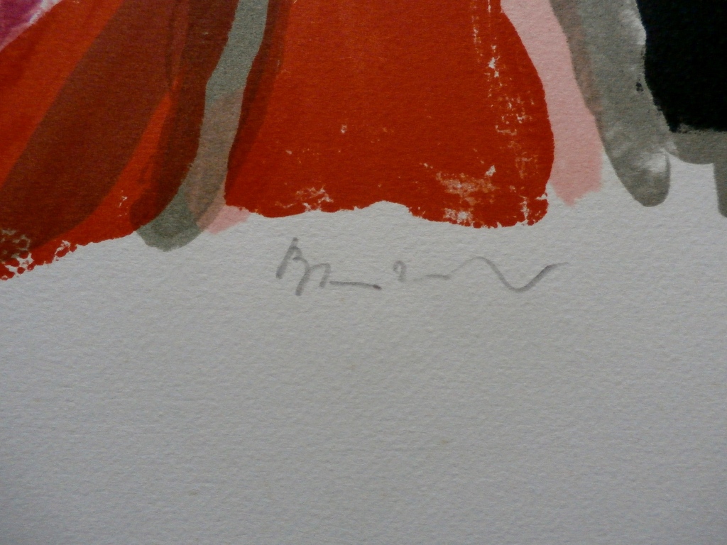 Bram van Velde - litho  Litho No 266 voor prent 190. kopen? Bied vanaf 200!