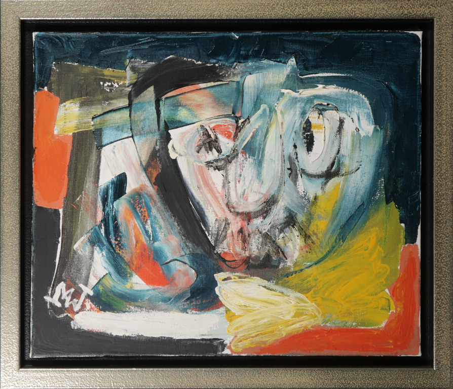 Martin van Wordragen: Olieverf op doek, Geleerde met proefbuis - Ingelijst verkocht voor € 710!