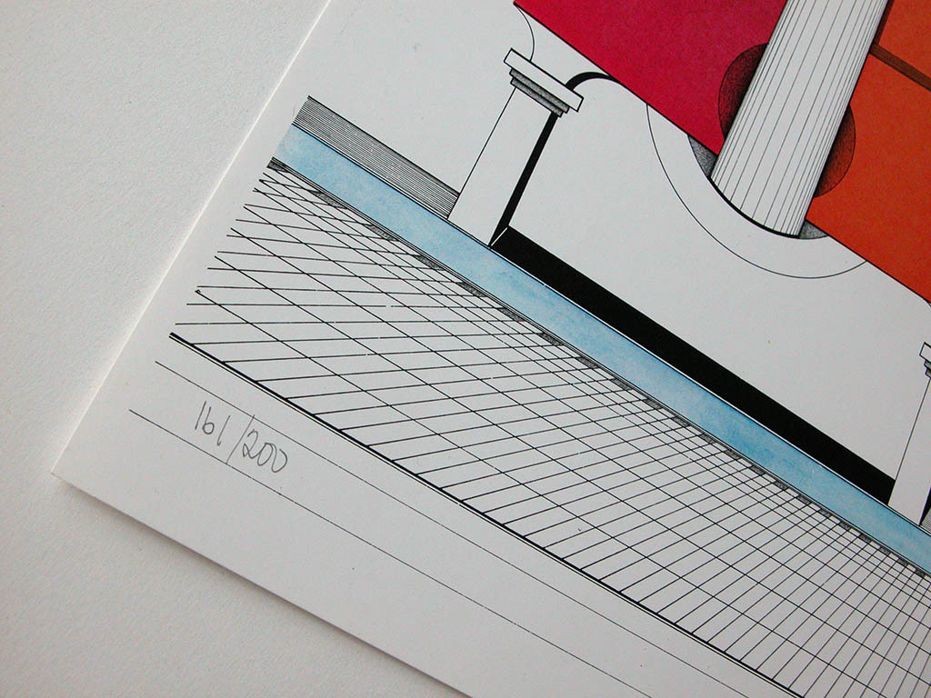 Nils Haglund - Nils Haglund, handgesigneerde litho ‘Begegnung’, oplage 200 kopen? Bied vanaf 10!