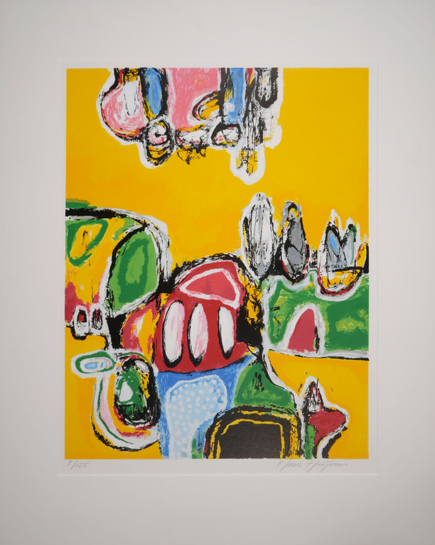 Hans Heijman: Zeefdruk, Z.T. kopen? Bied vanaf 20!