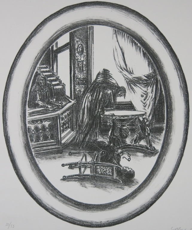 Bernard Verhoeven: Litho, Doorkijkje kopen? Bied vanaf 1!