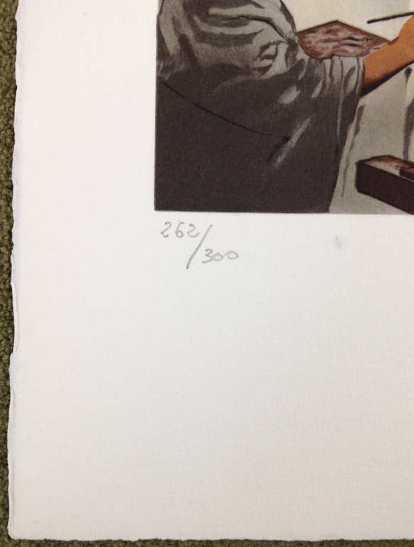 Salvador Dali, Lithografie, Handgesigneerd kopen? Bied vanaf 425!