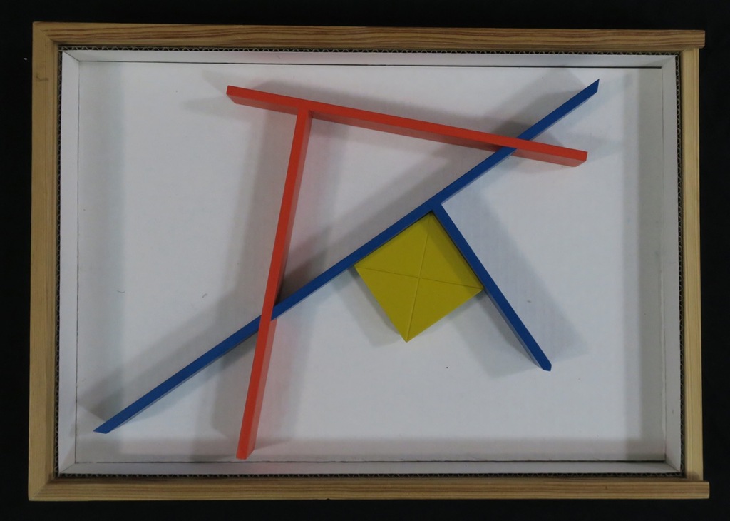 Andor Weininger: Houten multiple, Konstruktion I kopen? Bied vanaf 50!