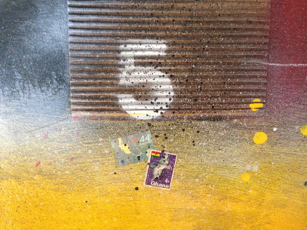 theo koster, gemengde techniek op linnen , seaside  kopen? Bied vanaf 175!