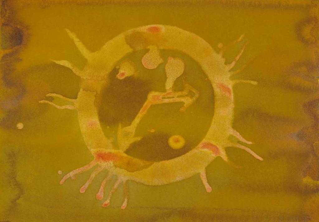 Kees de Goede: Aquarel, Z.T. verkocht voor € 200!