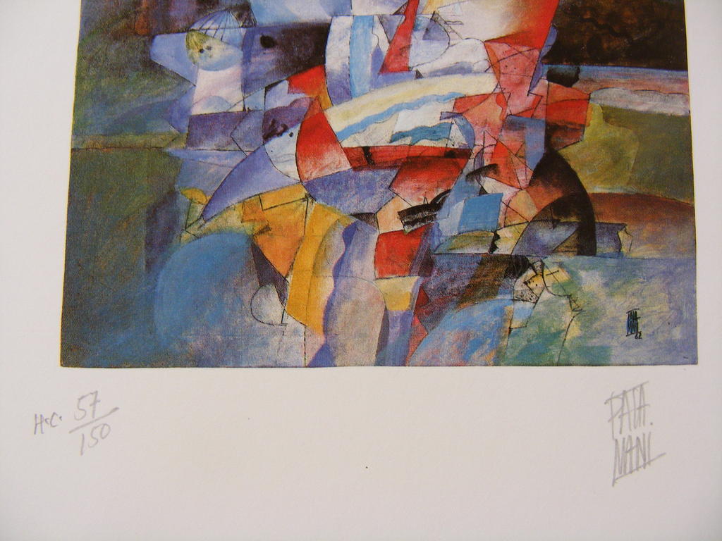 Reginald Pavamani, lithografie, handgesigneerd. kopen? Bied vanaf 25!