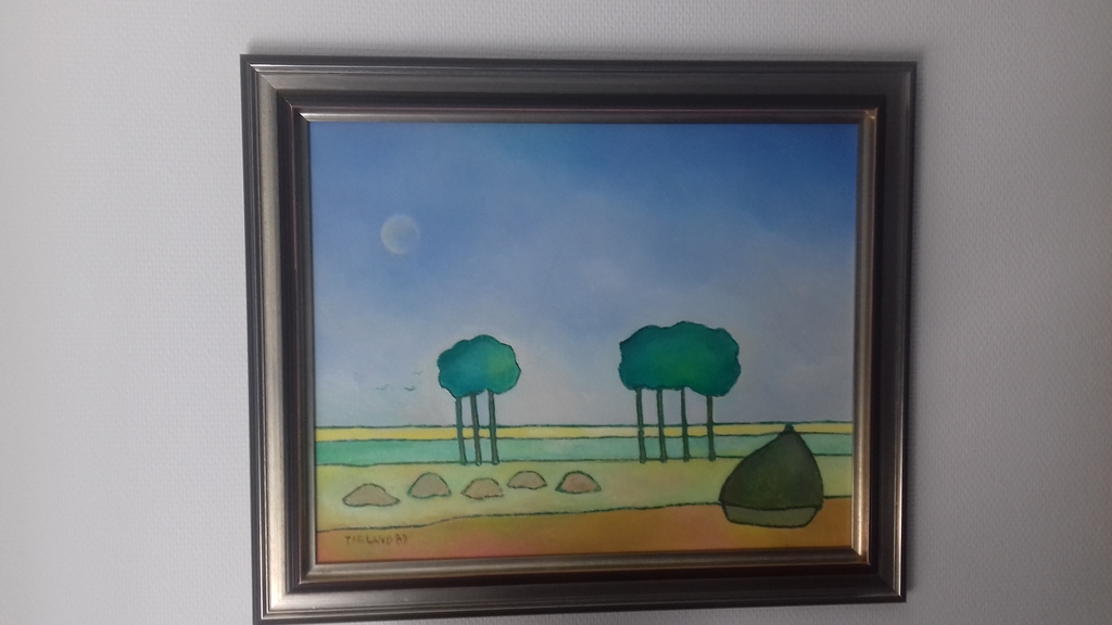 Vlaanderen 2 schilderijen van Toon Tieland kopen? Bied vanaf 4500!