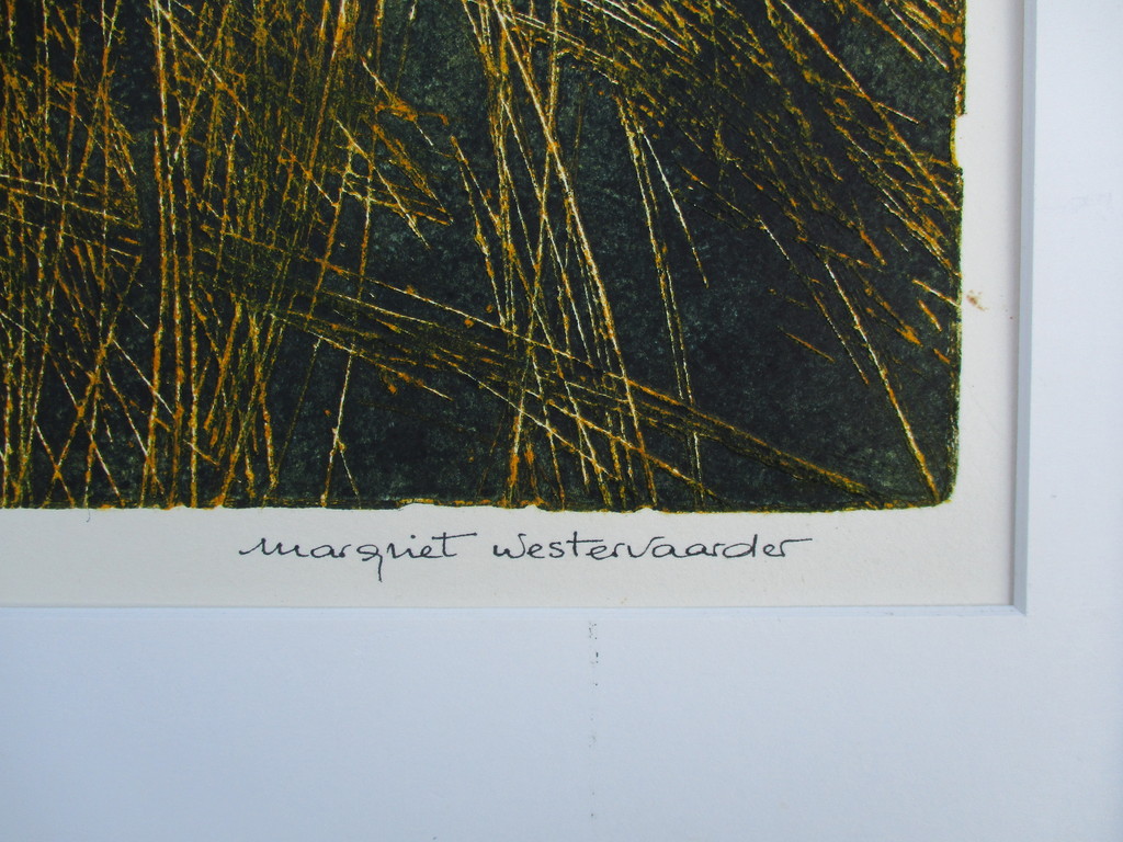 Margriet Westervaarder: zeefdruk, zonder titel kopen? Bied vanaf 65!