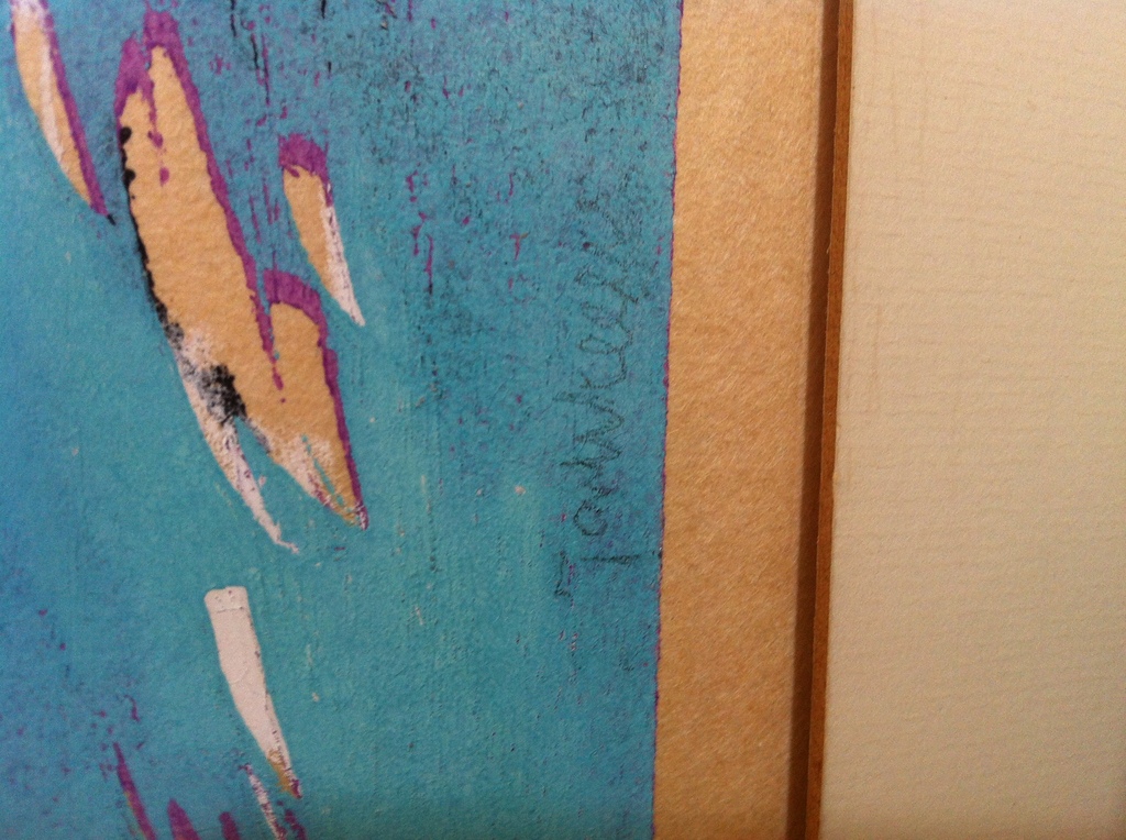 Jan Wiegers (Groninger Ploeg), Zwitserland, Ingekleurde houtsnede met geschilderde delen, gemengd werk kopen? Bied vanaf 50!