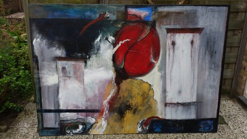 Maria van Eijk: abstract, together we are strong kopen? Bied vanaf 100!