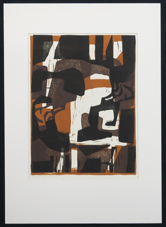 Will Tweehuysen: Lino, Abstract  kopen? Bied vanaf 20!