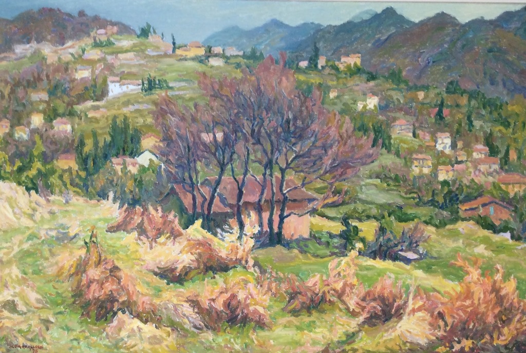 Ad Blok van der Velden, Olieverf op Canvas, Imperia verkocht voor € 450!