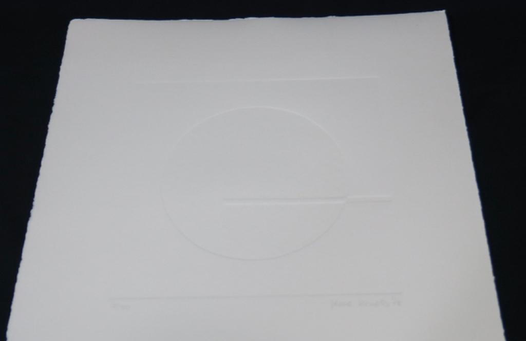 Zena Sernets: Blinddruk, Geometrisch (Circel) kopen? Bied vanaf 35!