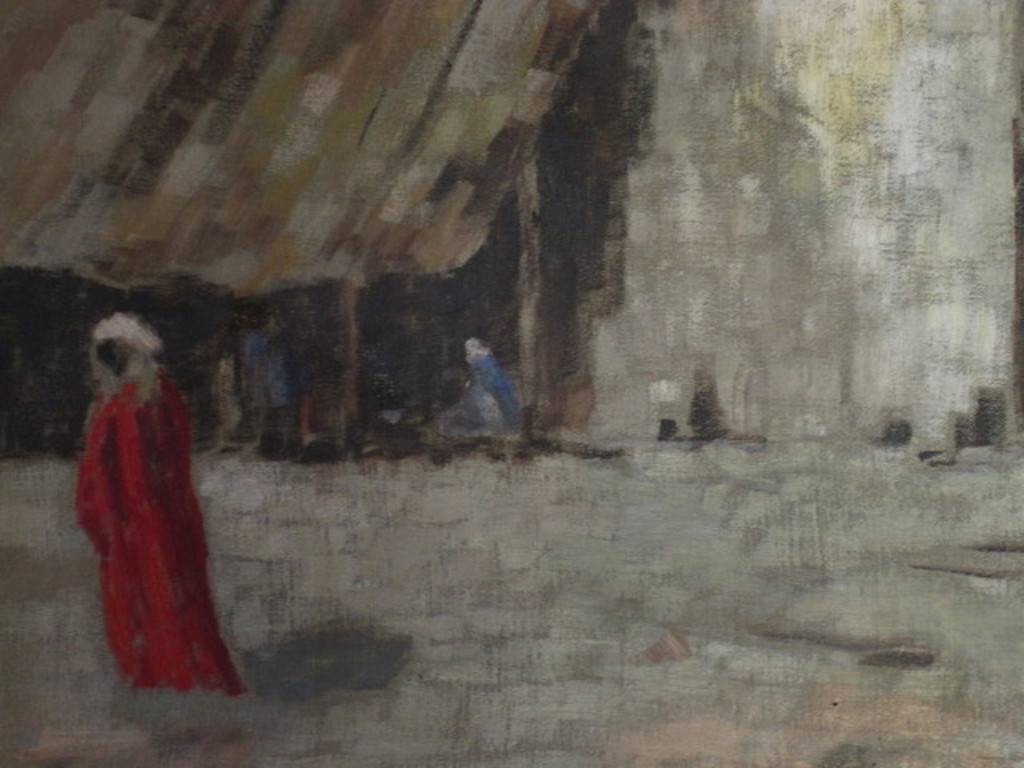 Bijzonder Oriëntaals olieverf "plein te Sfax Tunis" van Joh Windhorst 1884-1970 kopen? Bied vanaf 1!