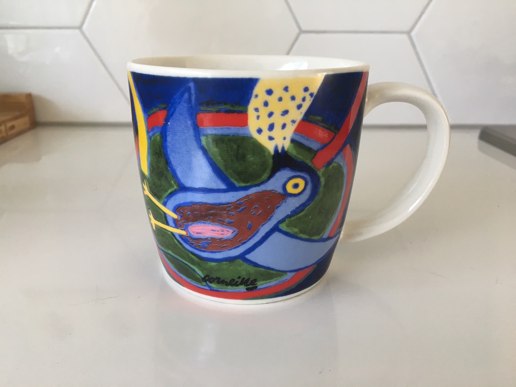 Corneille - twee porseleinen koffiemokken kopen? Bied vanaf 1!
