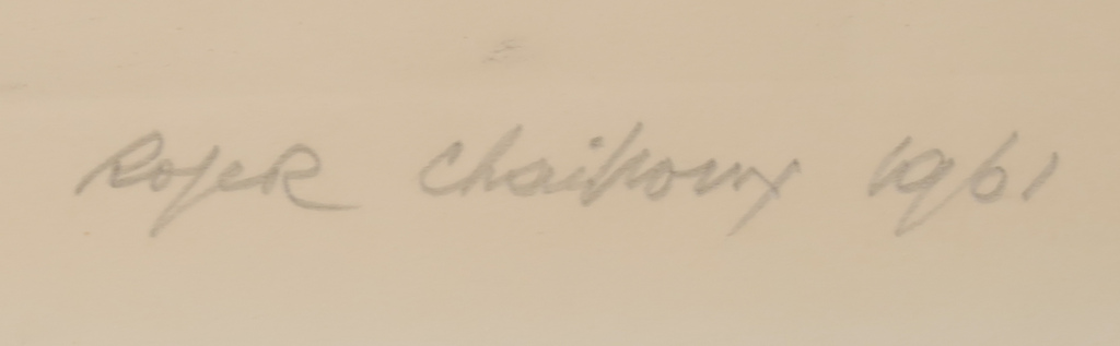 Roger Chailloux: Ets en aquatint, Guerrier kopen? Bied vanaf 35!